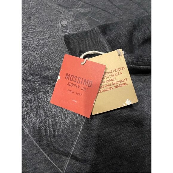 Mossimo XXL Men’s Gray Soft Sweatshirt New - Picture 3 of 4